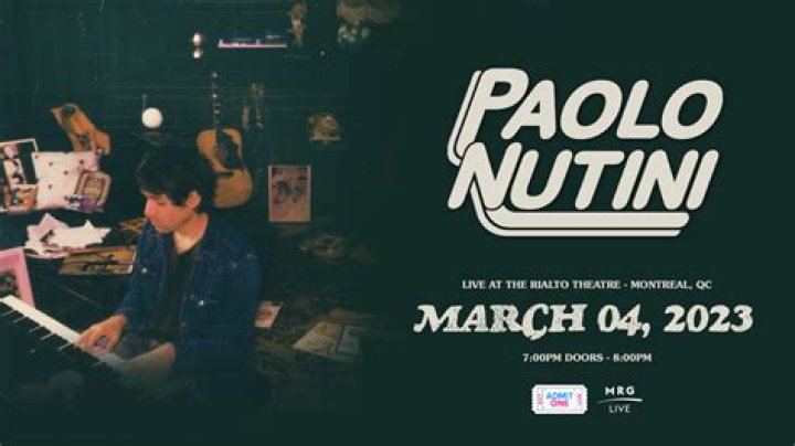 Calculate Paolo Nutini's Astonishing Net Worth