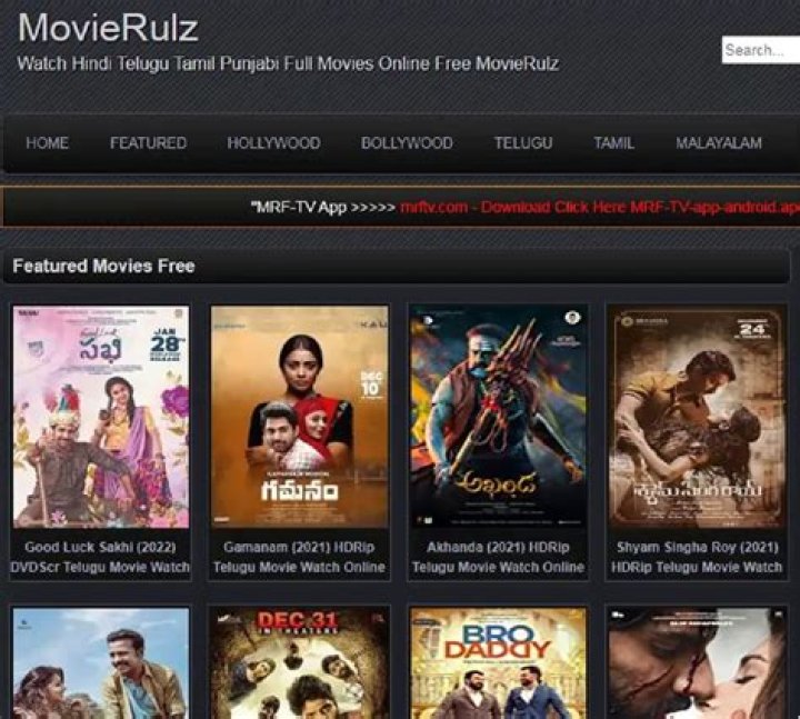 Discover The Latest Movie Releases On Movierulz Toda
