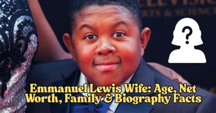 Emmanuel Lewis Wife: Who Is She?