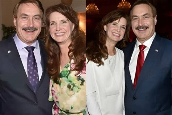 See Mike Lindell's New Wife For The First Time