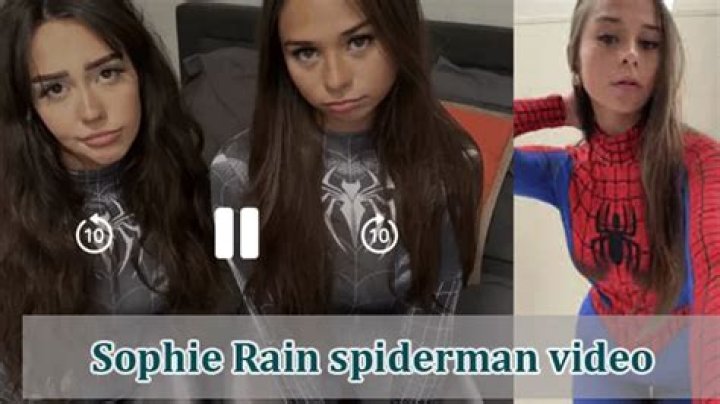 Sophie Rain's Leaked Spiderman Video: Exclusive Content Revealed