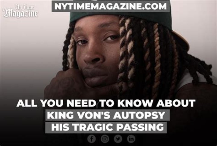 The Uncovered King Von Autopsy: Startling Revelations Revealed